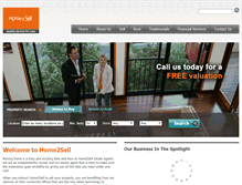 Tablet Screenshot of home2sell.com